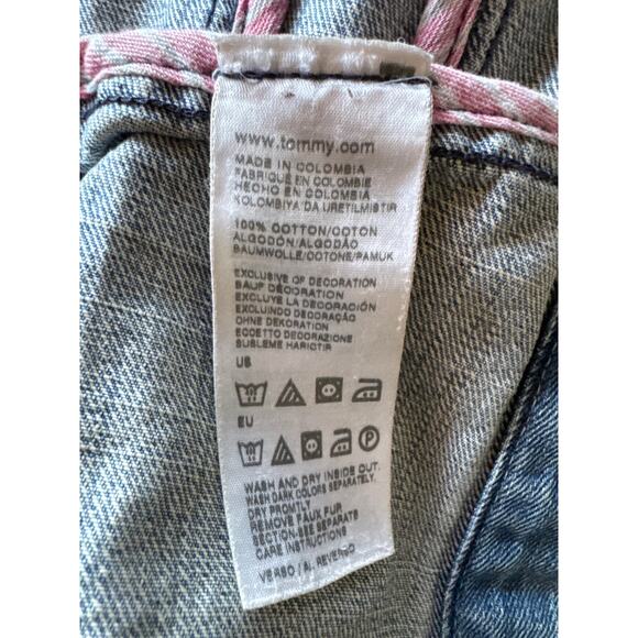 Tommy Hilfiger XS Women’s Blue Denim Jacket - Picture 4 of 8